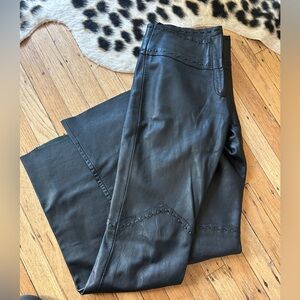 Bebe Genuine Leather Pants